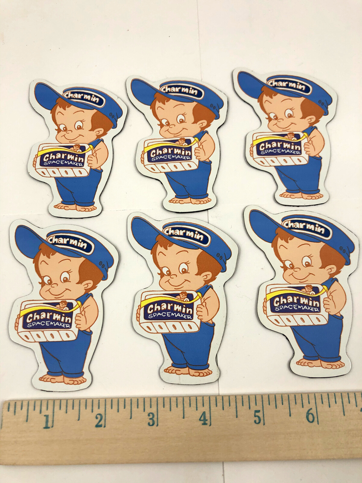 6 Vintage Charmin Spacemaker Toilet Tissue Paper Promotion Advertisement Magnet 6 Vintage Charmin Spacemaker Toilet Tissue Paper Promotion Advertisement Magnet