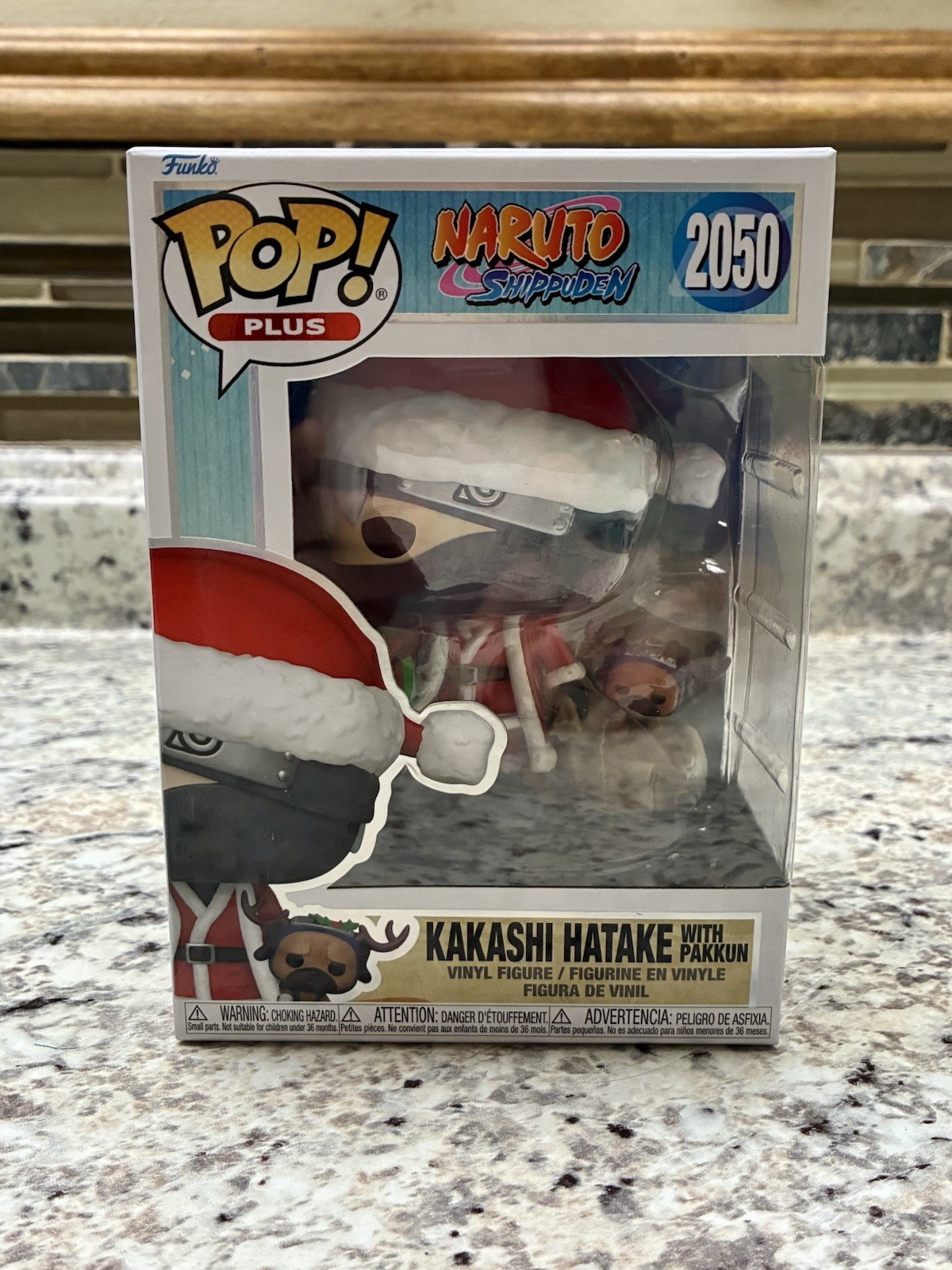 Funko Pop Naruto Shippuden Kakashi Hatake With Pakkun Christmas #2050