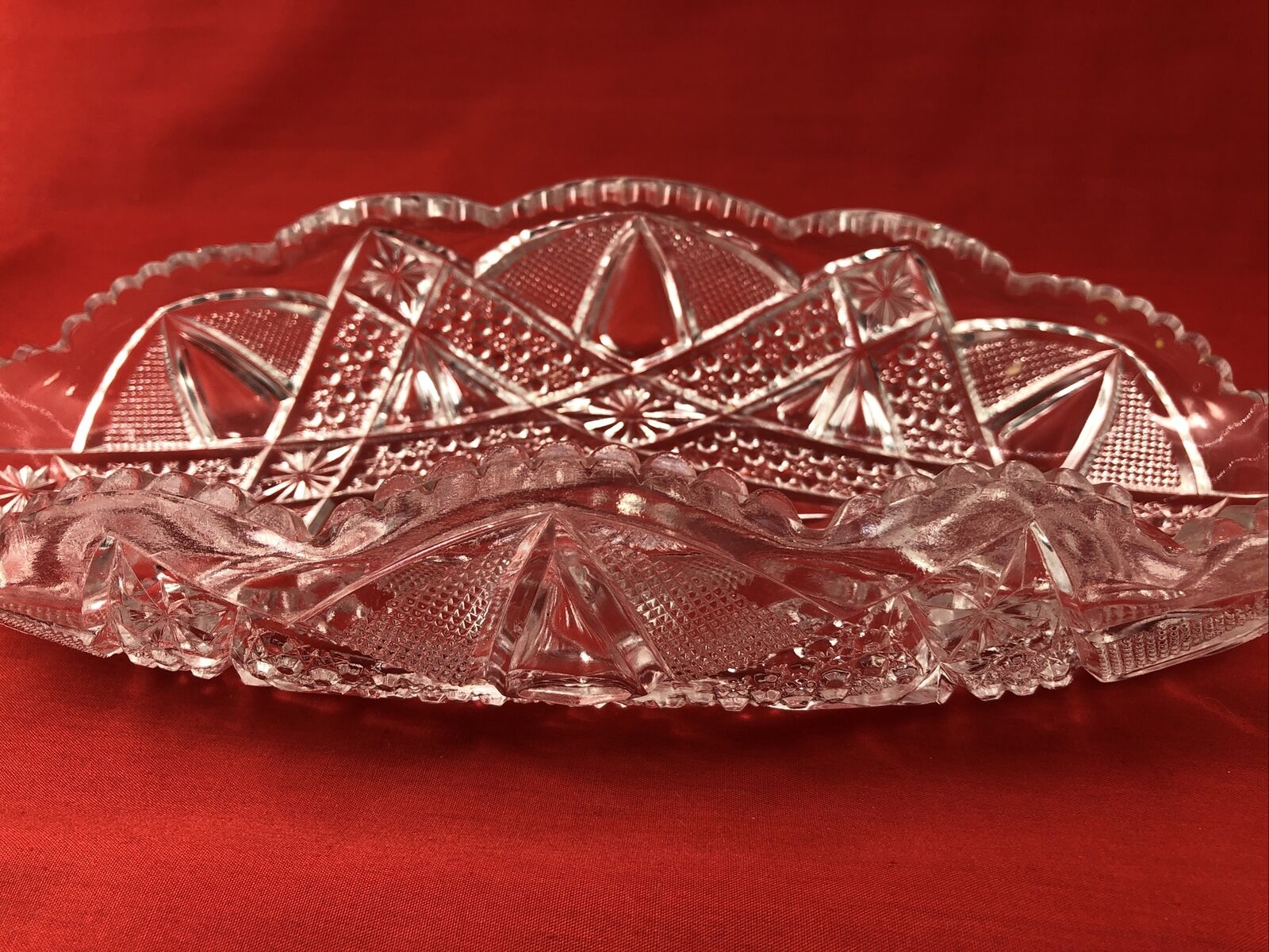 Celery Tray Anona (OMN) by Bryce Higbee & Co Circa 1904 Pittsburgh PA Antique