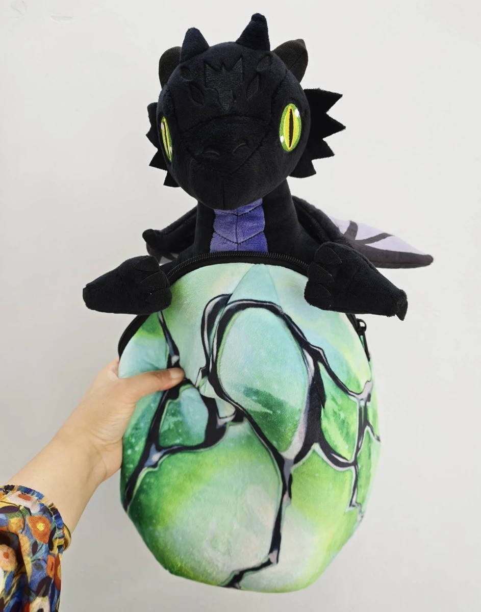 Twisted Wonderland Malleus Draconia Dragon Egg Plush Doll Anime Collectible Gift