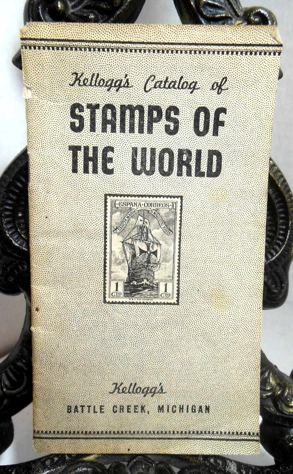 Kellogg\'s Battle Creek Michigan PEP Collecting Stamps Philatelic Catalog Harris