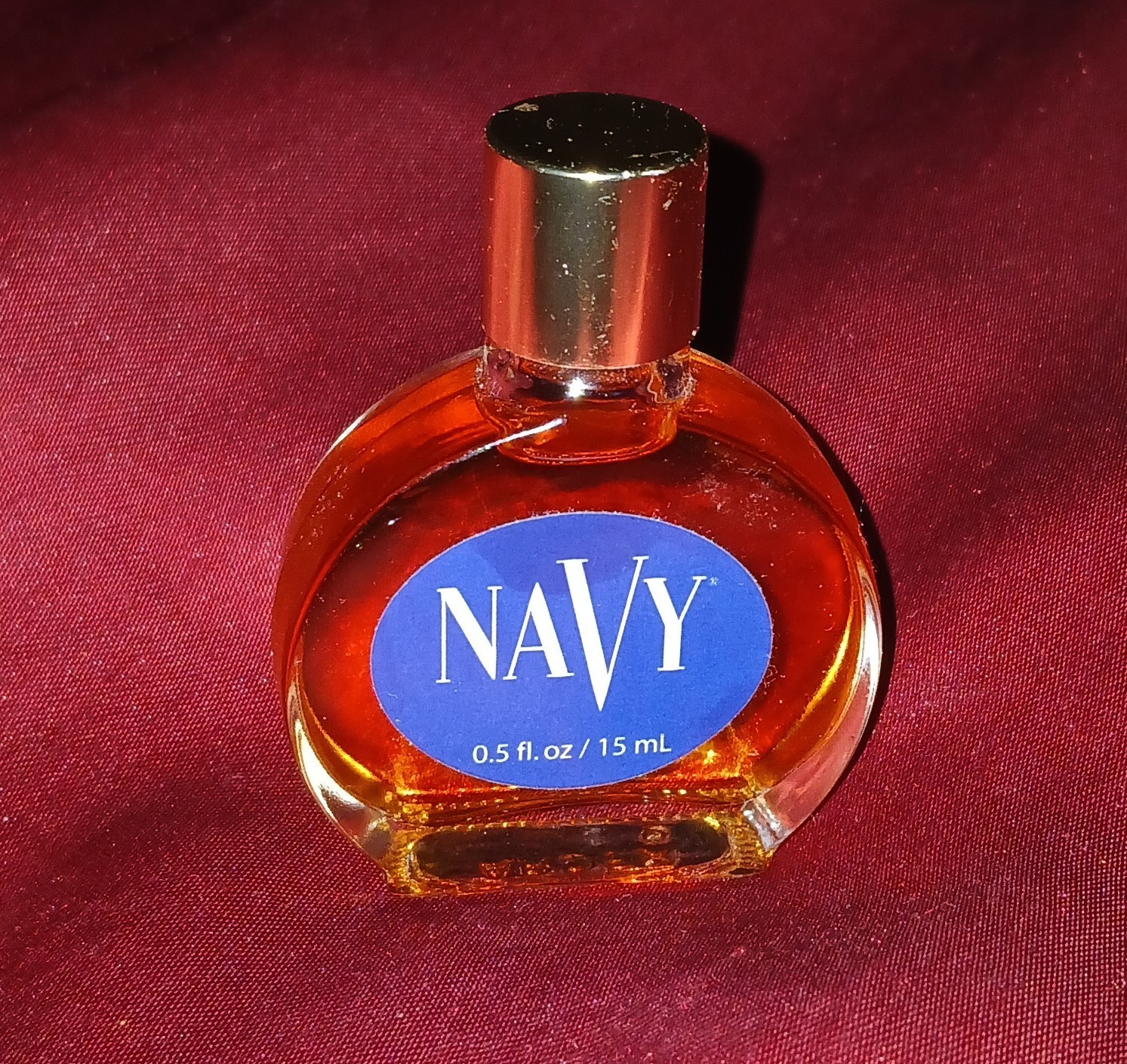 Vtg Navy Cologne Splash 0.5 Fluid Oz 15ml  Brand New NOS w/o box
