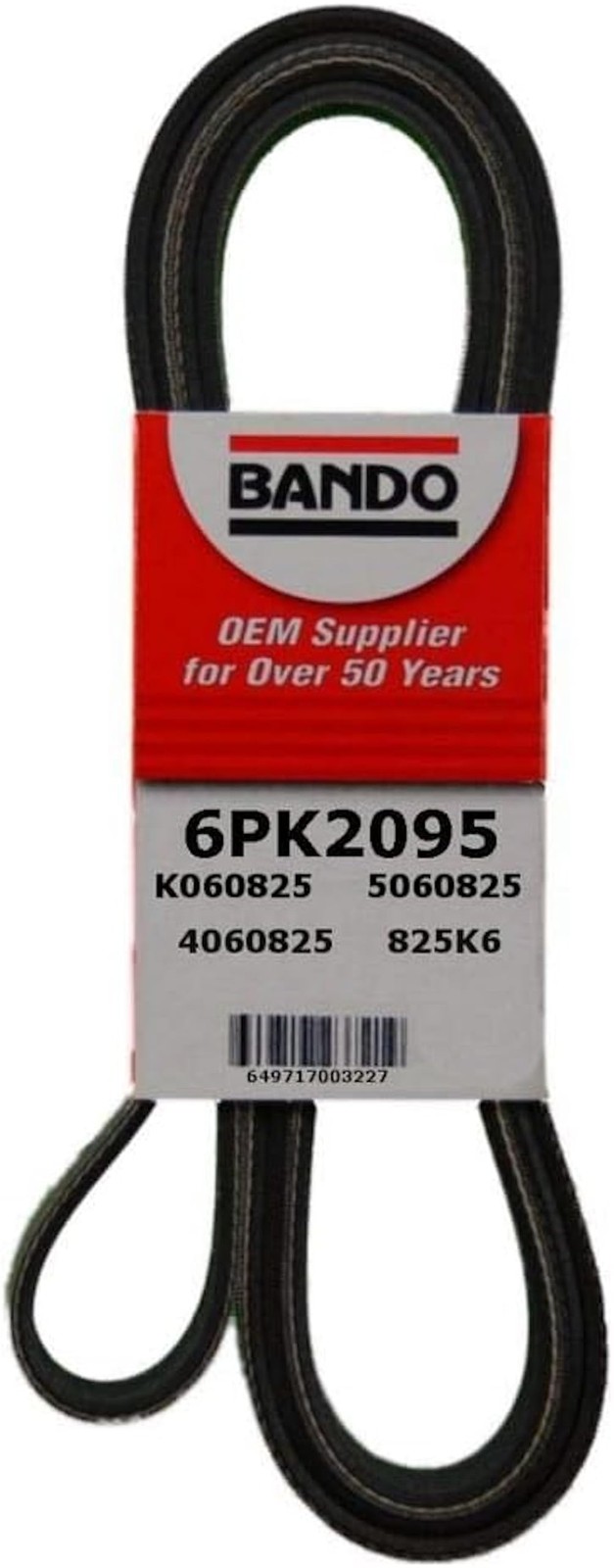 Bando Usa 6Pk2095 Oem Quality Serpentine Belt Bando Usa 6Pk2095 Oem Quality Serpentine Belt