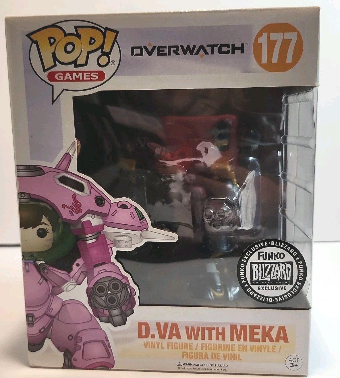 Funko Pop Games Overwatch D.Va with MEKA #177 Pop Vinyl Figure Video Games