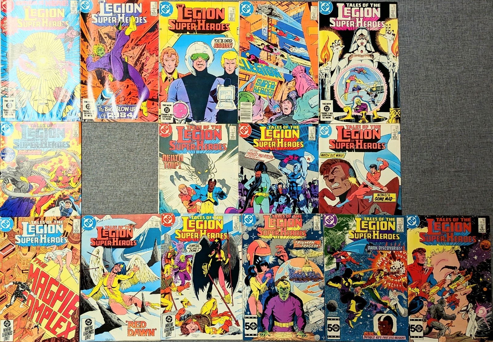 Tales of Legion of Super-Heroes DC Lot 1984-1985 #310-315 317-325 (Missing #316) Tales of Legion of Super-Heroes DC Lot 1984-1985 #310-315 317-325 (Missing #316)