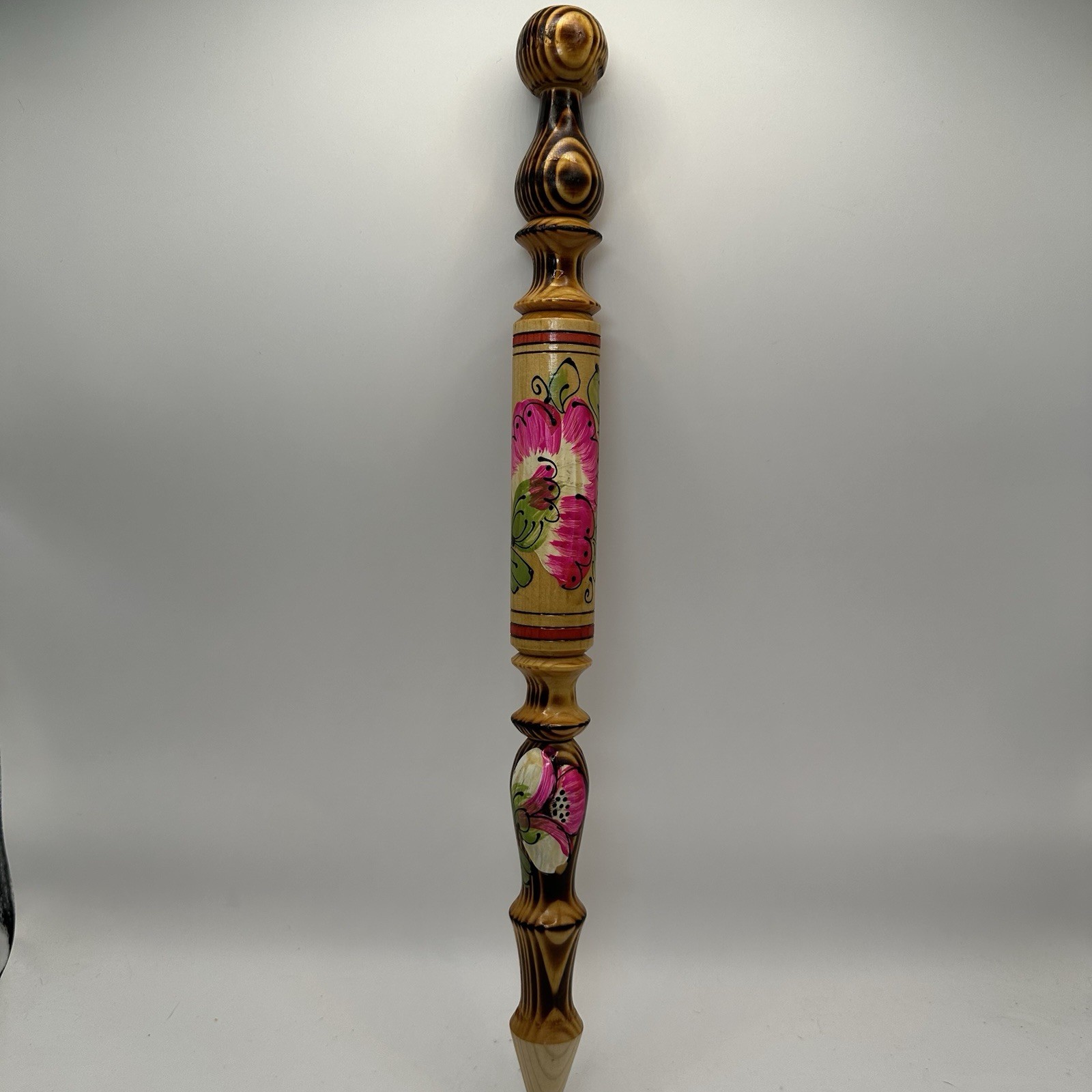 Vintage Hand Painted Wooden Pencil Oversized 15 Vintage Hand Painted Wooden Pencil Oversized 15