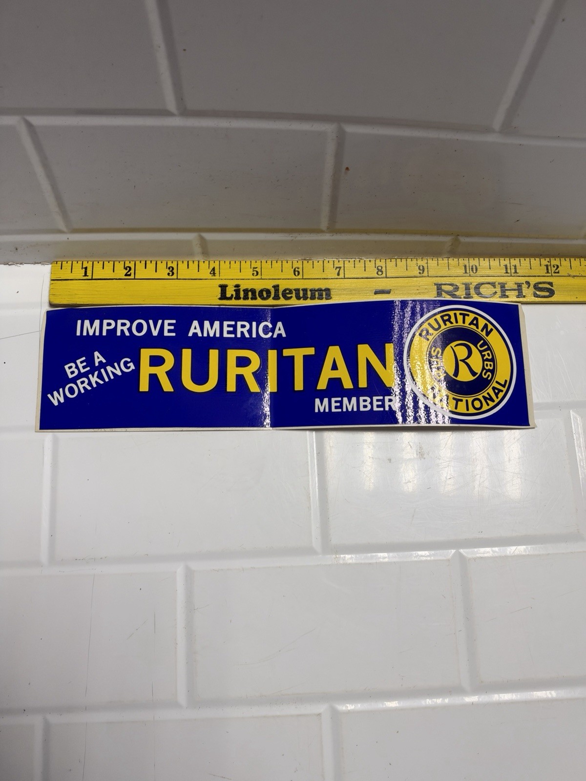 Vintage Retro Americana Ruritan National Community Service Community
