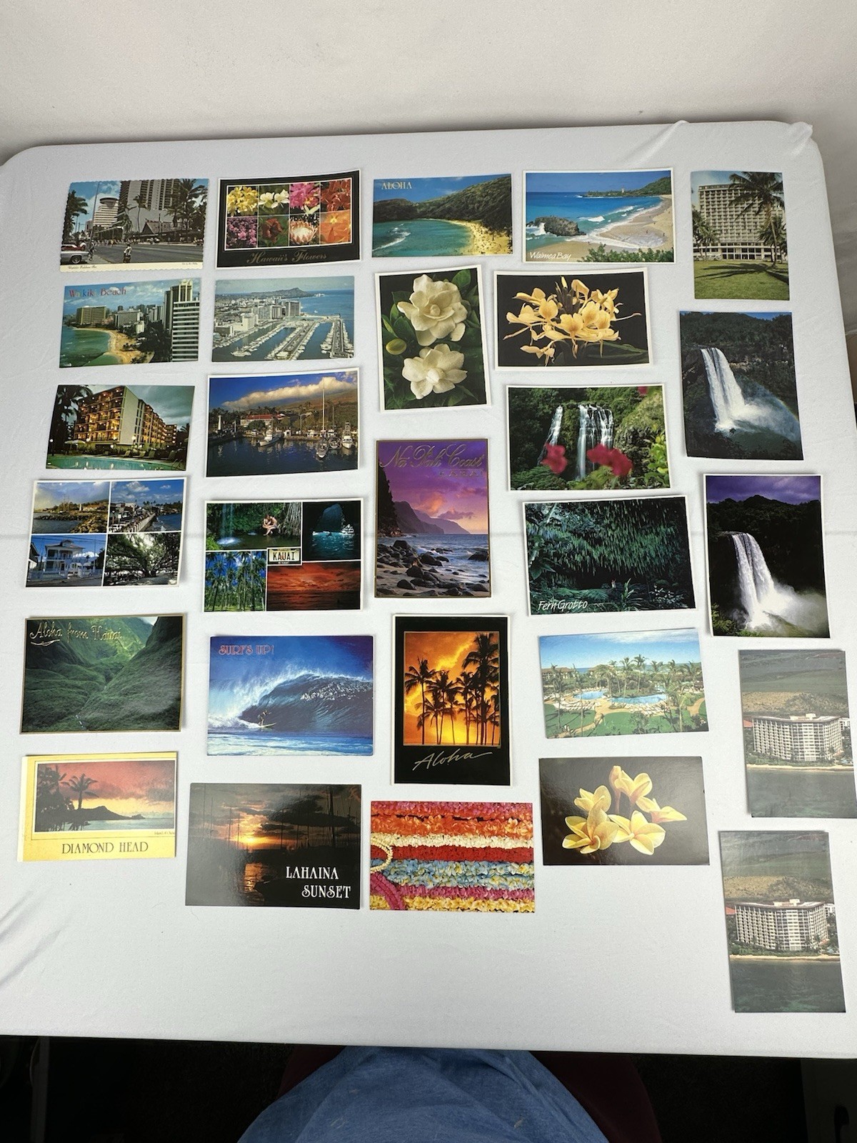 Vintage Lot Of 28 Hawaii Unposted Postcards 