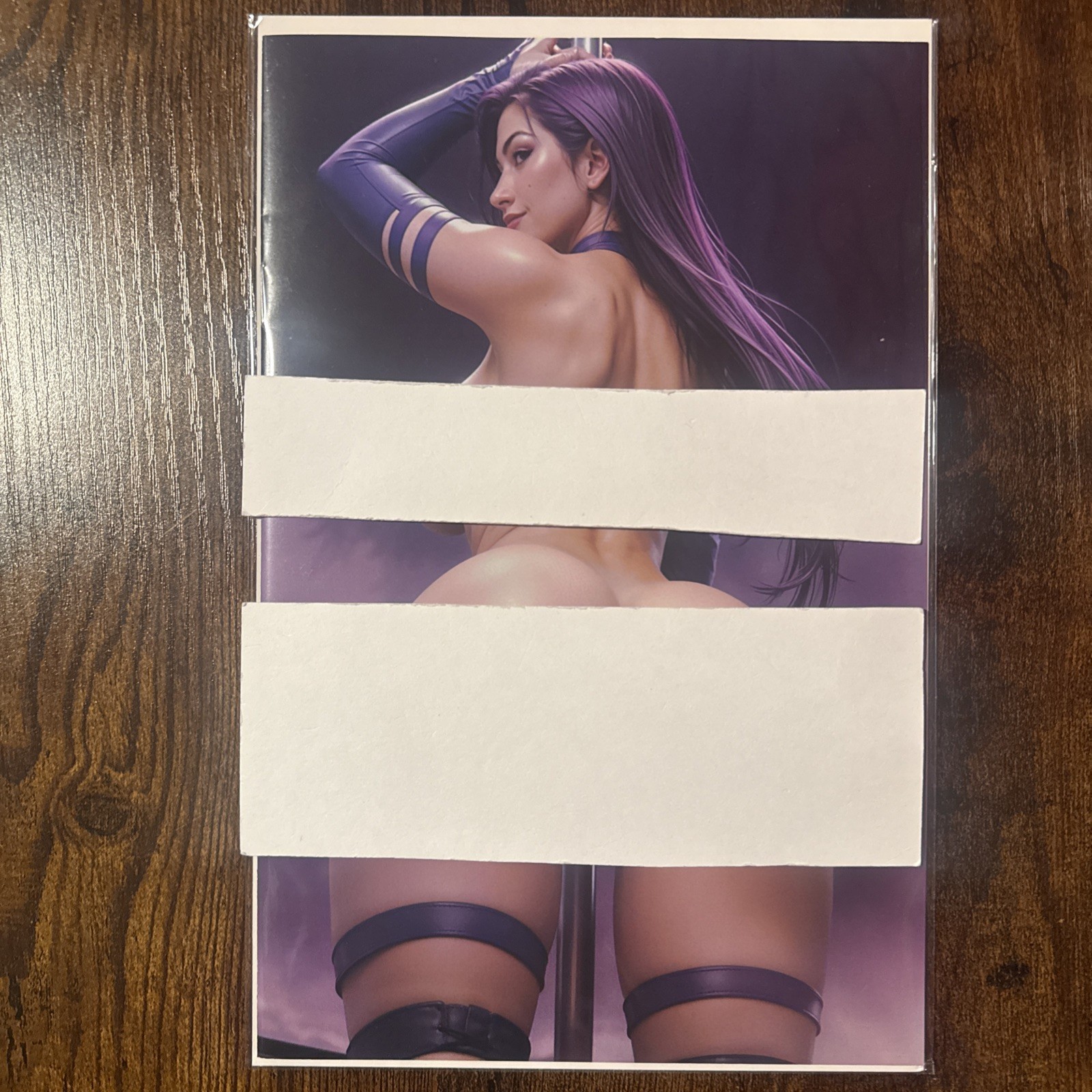 Keys Comics Artbook Psylocke Working The Pole Rear View 2 Keys Comics Artbook Psylocke Working The Pole Rear View 2