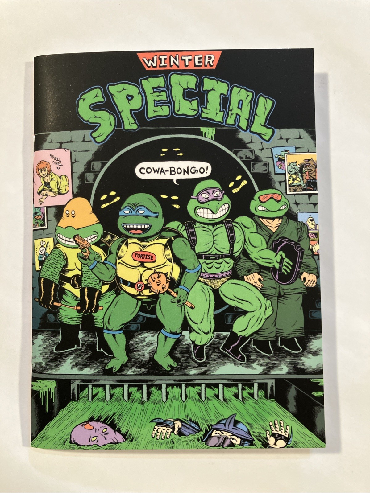 TMNT Winter Special Cowa-bongo bootleg Teenage Mutant Ninja Turtles