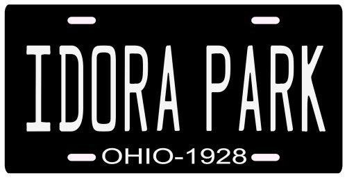 Idora Park Youngstown Amusement Park 1928 Ohio License plate