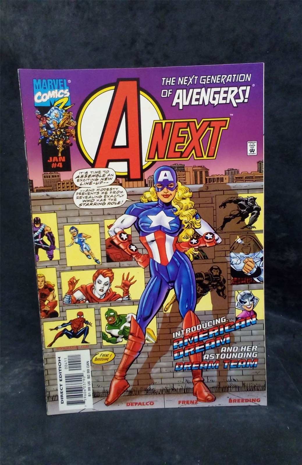 A-Next #4 1999 Marvel Comics Comic Book A-Next #4 1999 Marvel Comics Comic Book