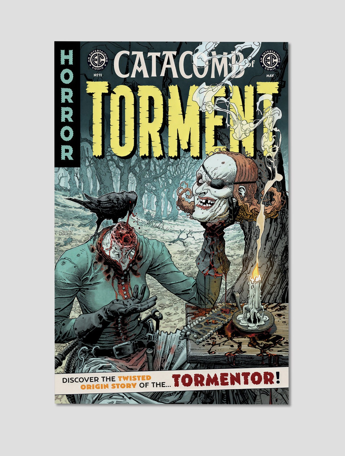 EC Catacomb of Torment #11 Horror Comic Poster Premium Giclee Wall Art 11x17