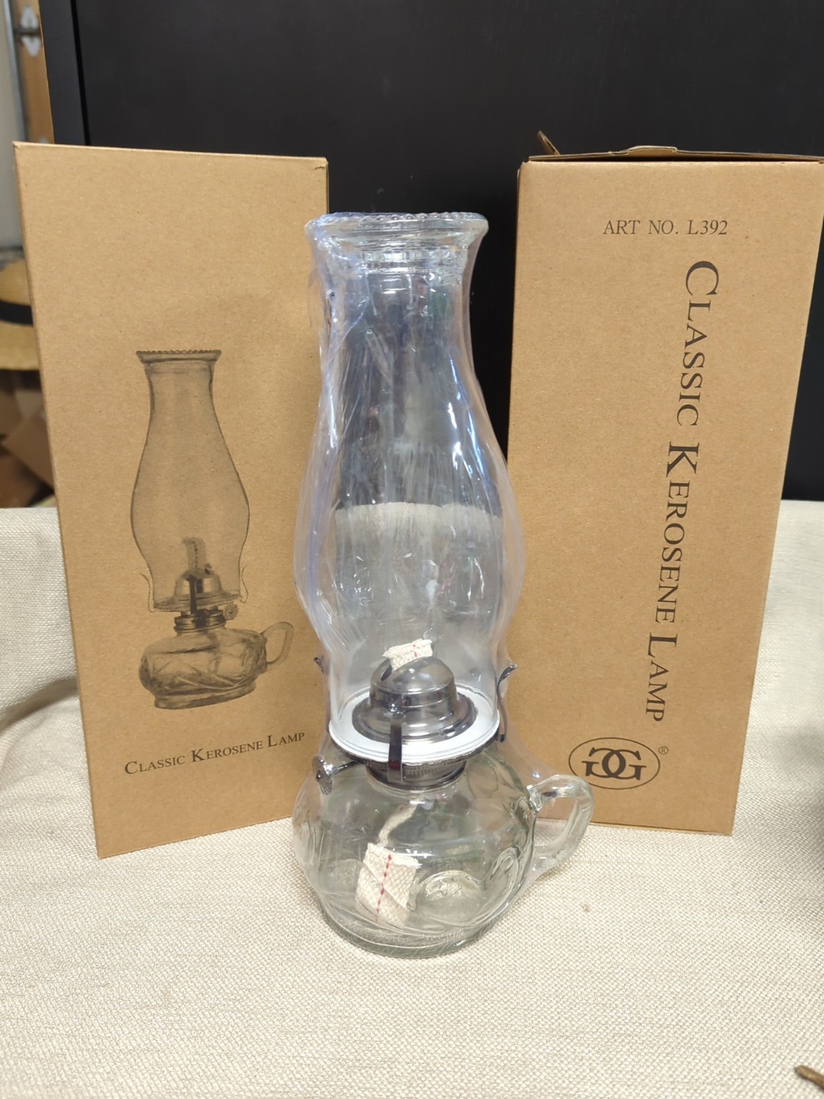 2 Classic Kerosene Lamps - New In Box