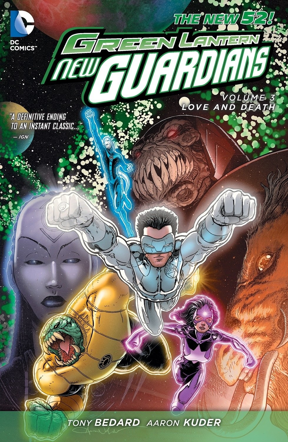 Green Lantern: New Guardians Vol. 3: Love & Death (The New 52) Green Lantern: New Guardians Vol. 3: Love & Death (The New 52)