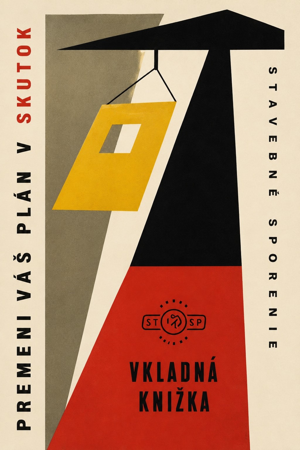 ✨ Stunning Vintage Slovak Poster - 1950s Design - 24x36” ✨