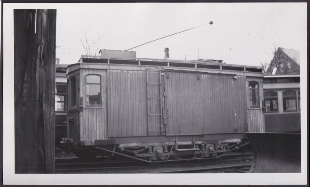 Trenton-Princeton Traction Company Shop Line Car #9 Trenton NJ photo 1935