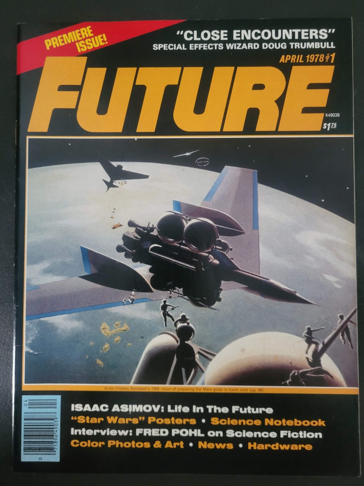 FUTURE MAGAZINE #1 1978 SCIENCE FICTION CLASSIC PREMIERE ISSUE ISSAC ASIMOV FUTURE MAGAZINE #1 1978 SCIENCE FICTION CLASSIC PREMIERE ISSUE ISSAC ASIMOV