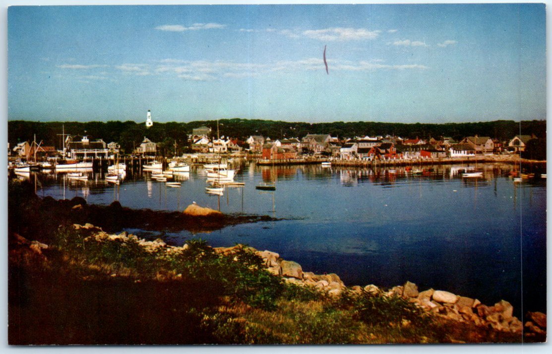 Postcard - Rockport from the Headlands, Rockport, Massachusetts, USA