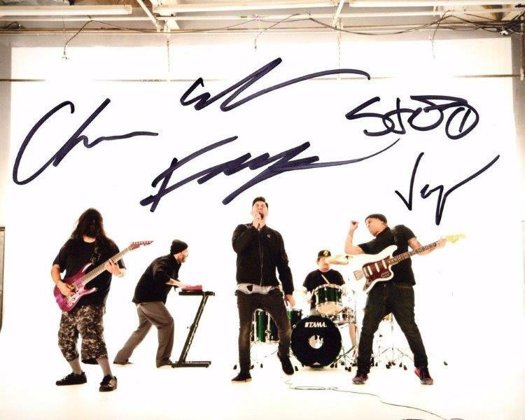 REPRINT - DEFTONES Chino Band PRINTED SIGNATURE / AUTOGRAPH REPRINT 8x10 Photo