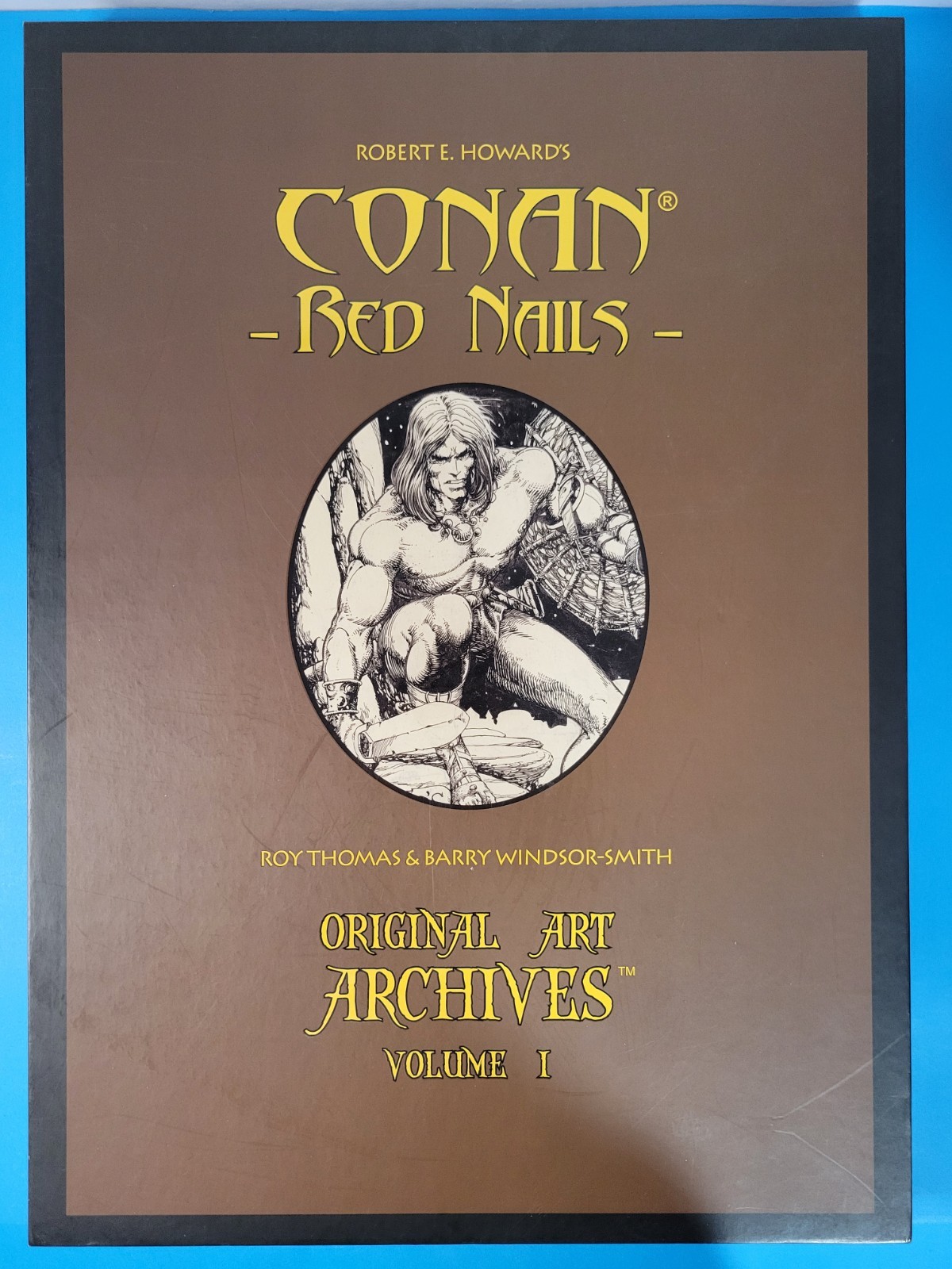 Conan Red Nails Barry Smith Original Art Archives Artist Edition Signed Roy Thom Conan Red Nails Barry Smith Original Art Archives Artist Edition Signed Roy Thom