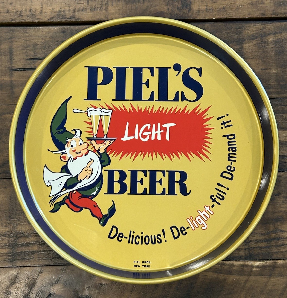PIEL’S LIGHT BEER Vtg 12\ PIEL’S LIGHT BEER Vtg 12\