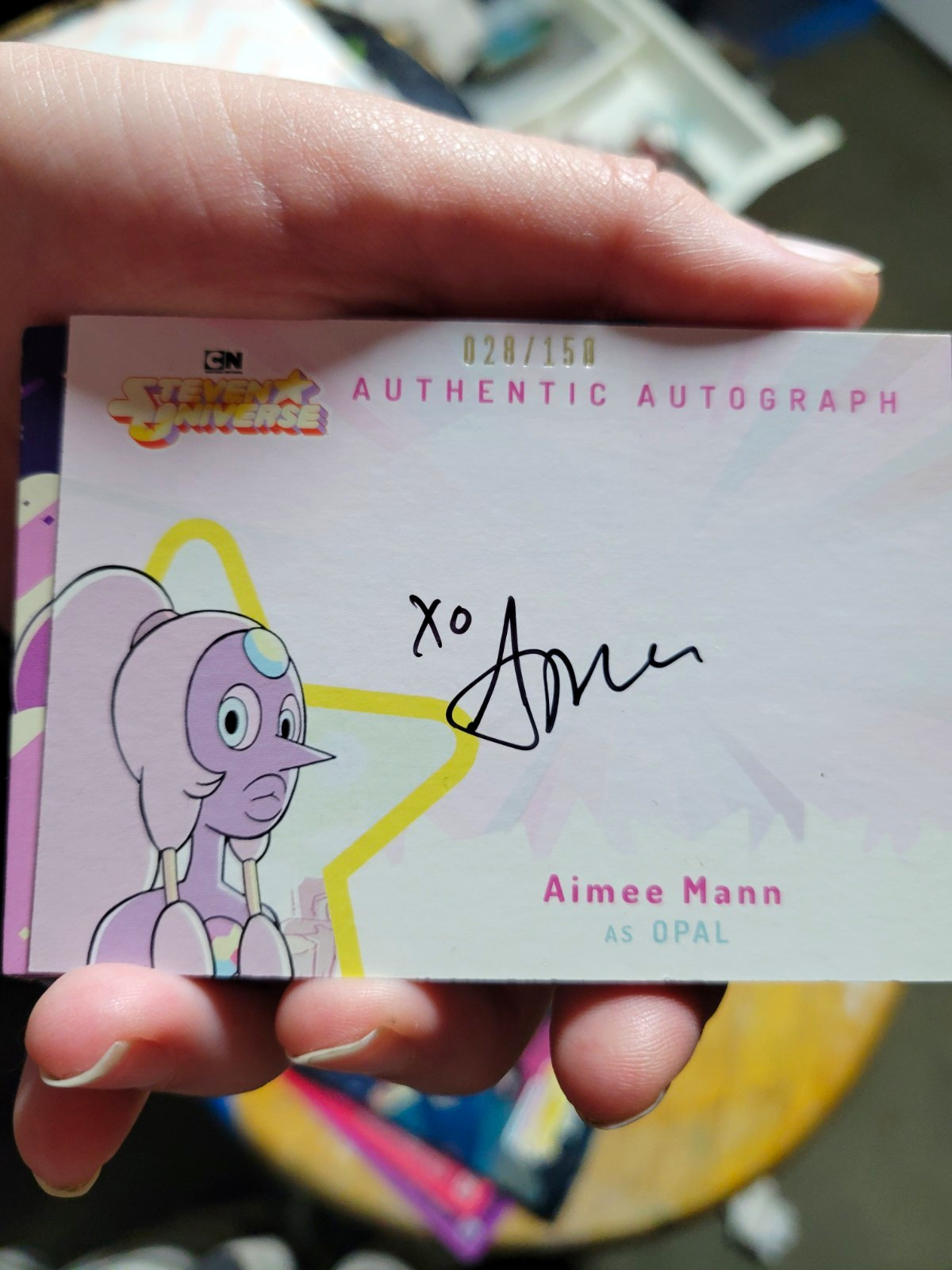 Cryptozoic Steven Universe Trading Cards Lot + Aimee Mann Autograph 028/150 2019 Cryptozoic Steven Universe Trading Cards Lot + Aimee Mann Autograph 028/150 2019
