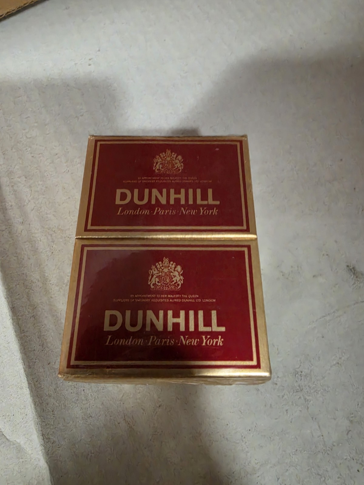 VTG. Collectable Dunhill Match Box Including Matches , London, Paris, New York VTG. Collectable Dunhill Match Box Including Matches , London, Paris, New York