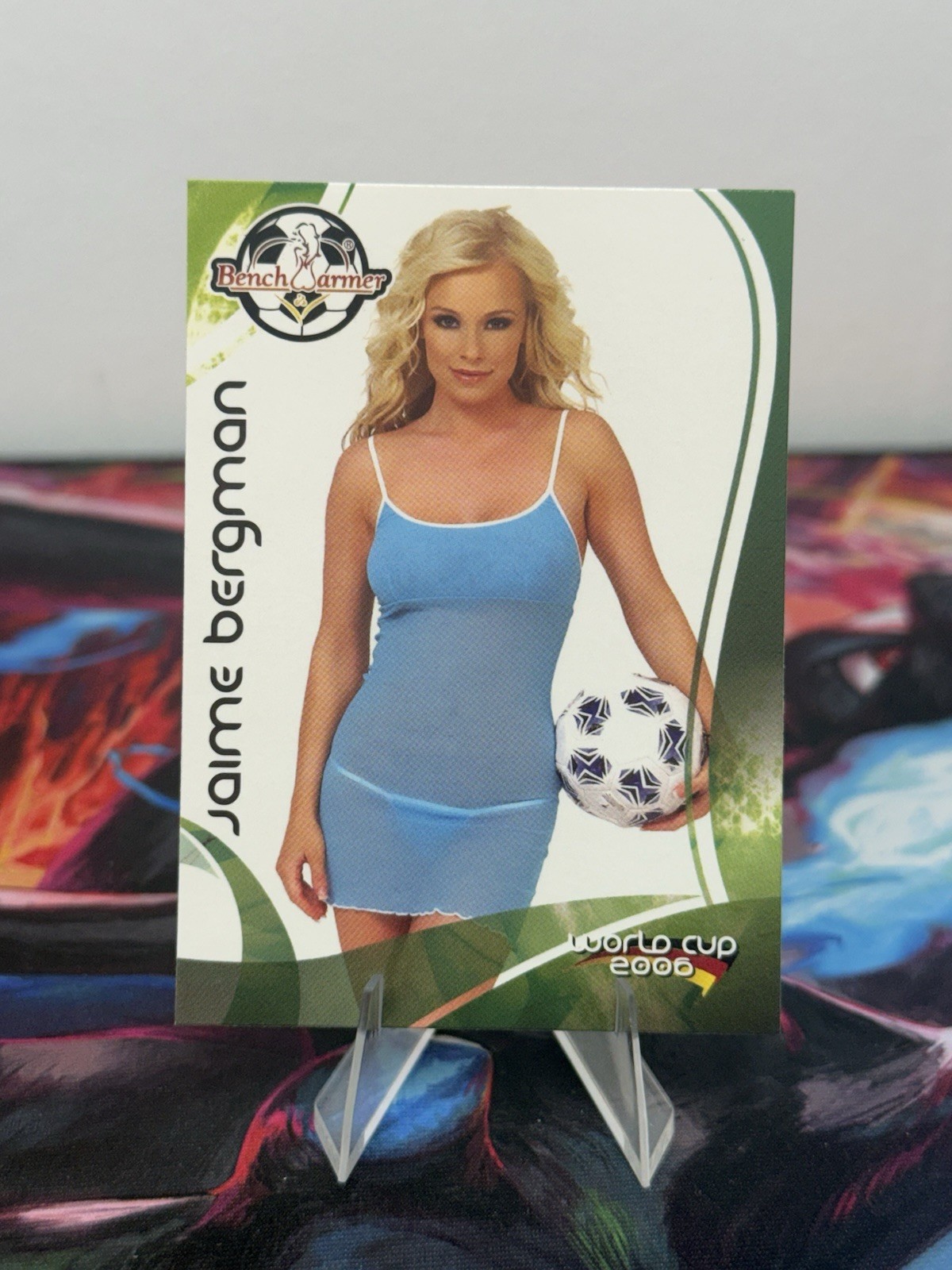 2006 BENCHWARMER WORLD CUP - #H76 - Jaime Bergman - HIGH NUMBER