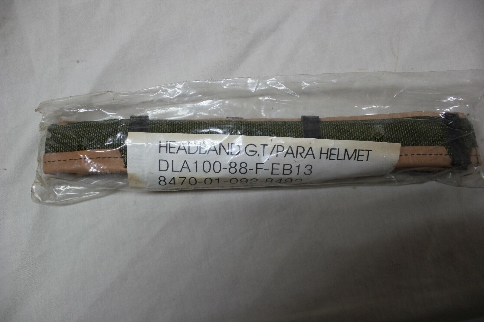 US Military Issue USGI M1 M-1 Steel Pot Helmet Liner Sweatband NOS NewOldStock 