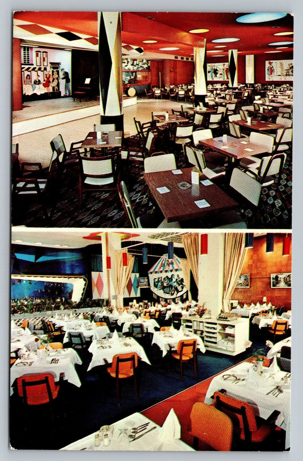 Restaurant Et Club Lafayette Quebec P.Q. Canada c1960 Unposted Vintage Postcard