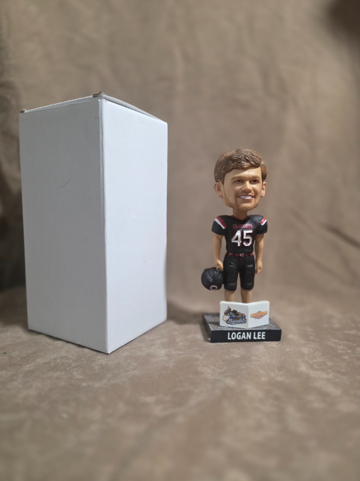 Logan Lee Quad City River Bandits Bobblehead Iowa Hawkeyes Pittsburgh Steelers Logan Lee Quad City River Bandits Bobblehead Iowa Hawkeyes Pittsburgh Steelers