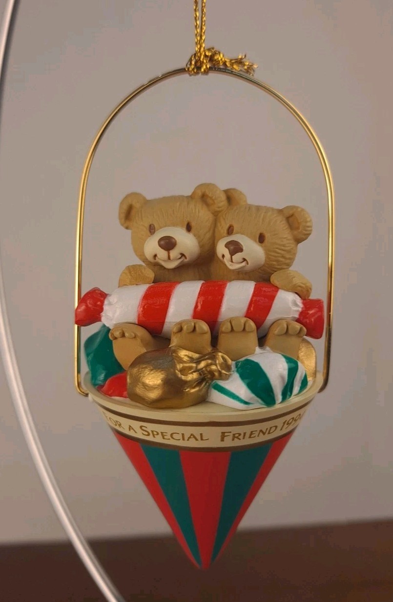 American Greetings Forget Me Not Christmas Ornament 1994 For A Special Friend