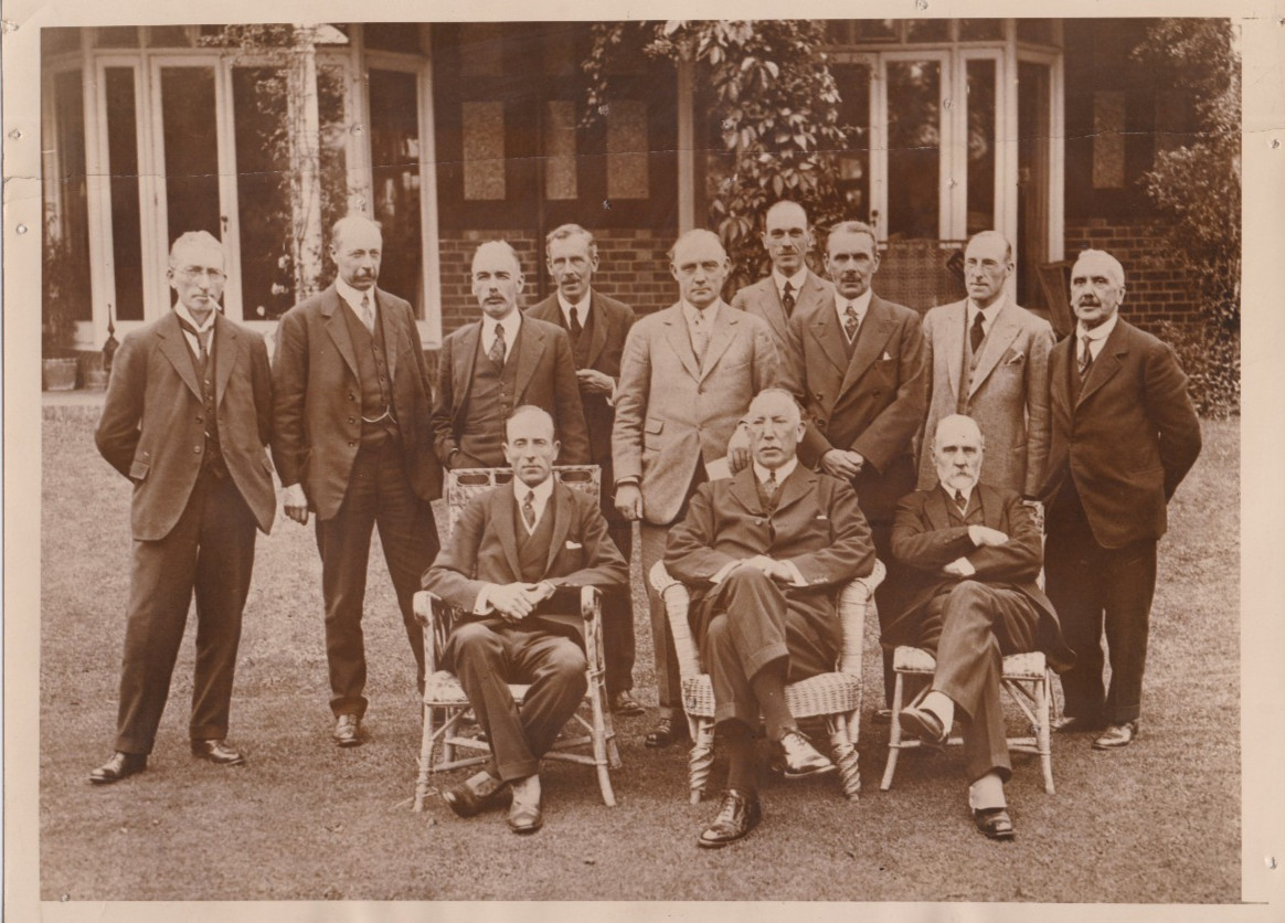 1924 Press Photo Irish Leaders Ulster Cabinet James Craig, Londonderry, Pollock