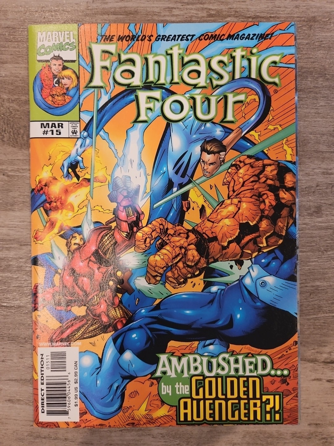 Fantastic Four #15 (Marvel 1999) 1st Appearance Valeria Richards Von Doom NM 9.8
