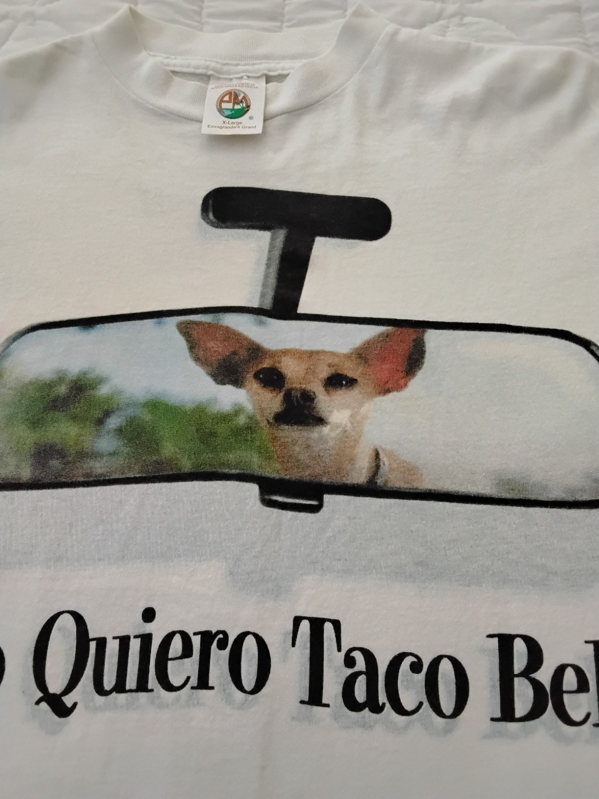 Vintage Men\'s XL S/S T-shirt Yo Quiero Taco Bell 1996 Made In  Mexico 