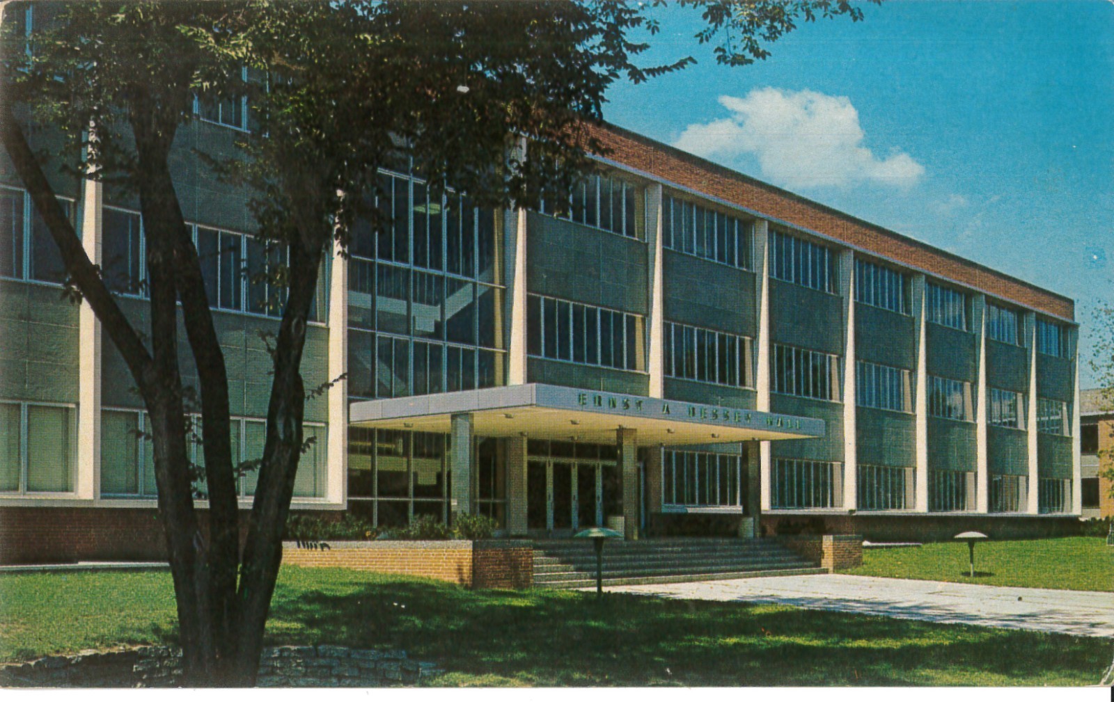 Vintage Postcard East Lansing, Michigan State University Ernest A. Bessey Hall