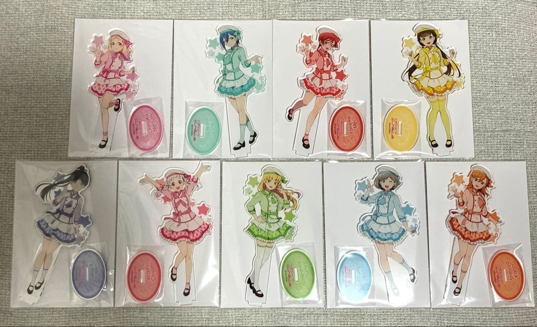 Love Live Superstar Liella Acrylic Stand Complete Set Love Live Superstar Liella Acrylic Stand Complete Set