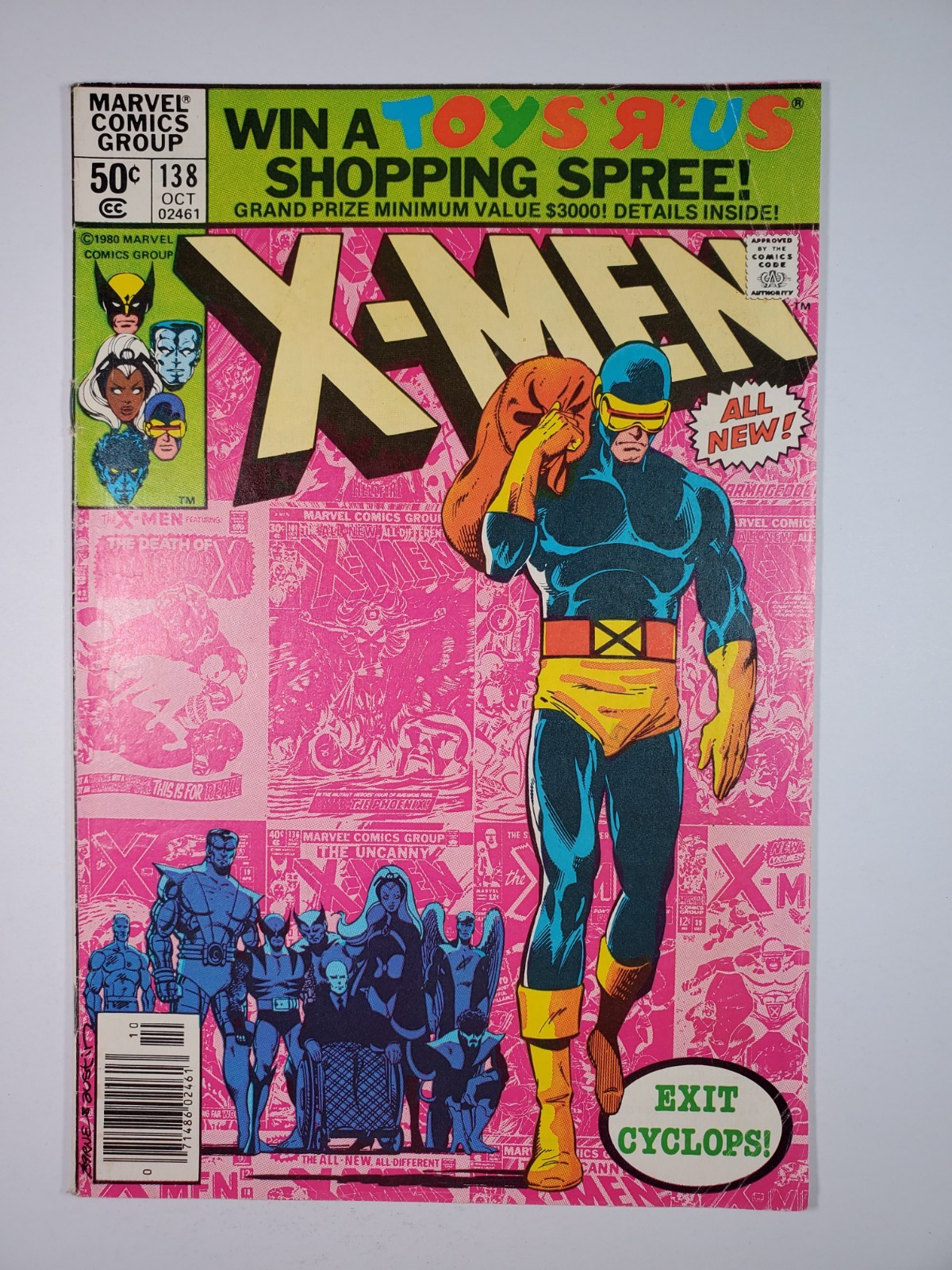 Uncanny X-Men #138 Newsstand FN Key Issue Cyclops Leaves X-Men Chris Claremont Uncanny X-Men #138 Newsstand FN Key Issue Cyclops Leaves X-Men Chris Claremont