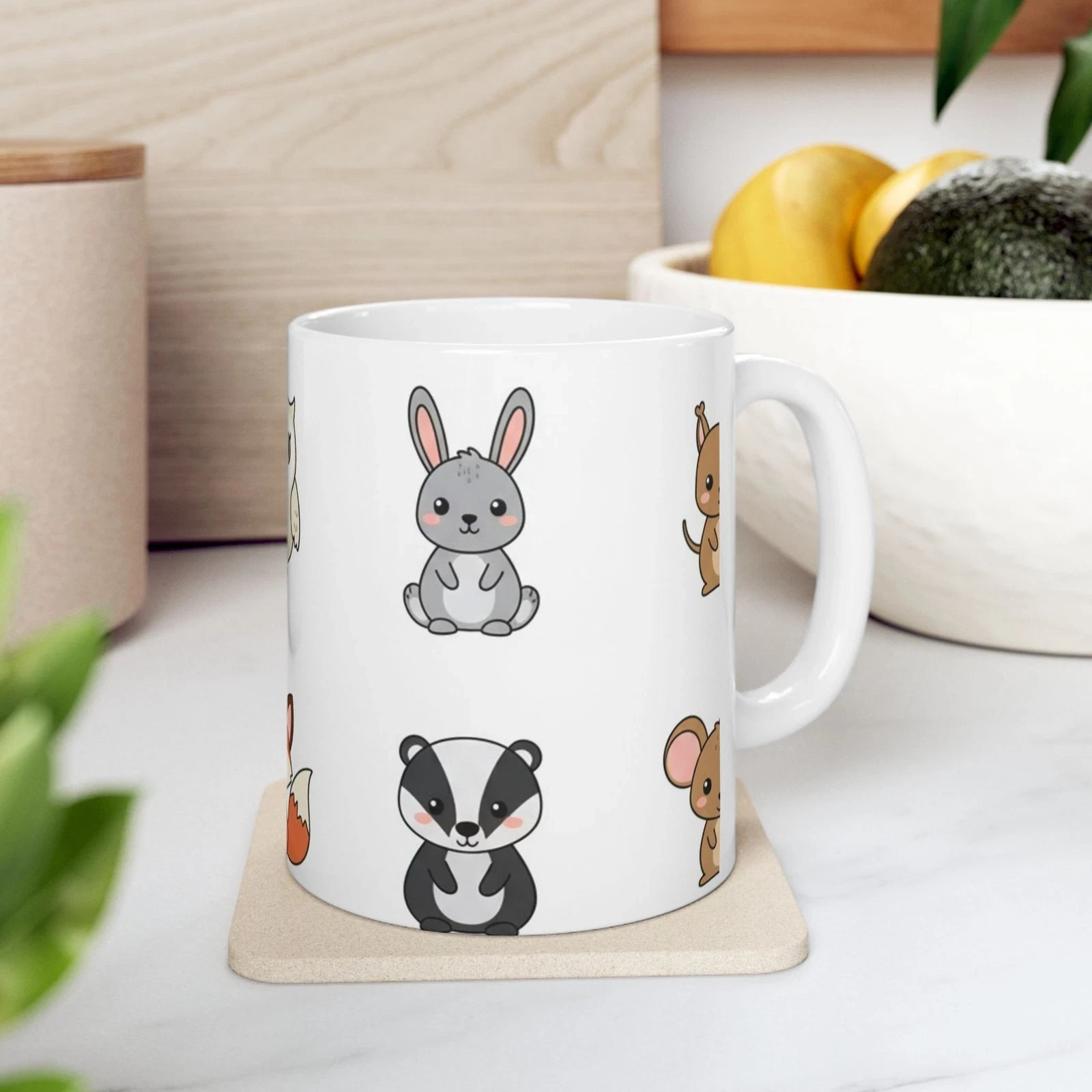Cute Animal Coffee Mug - Coffee Lover Gift 11oz Cute Animal Coffee Mug - Coffee Lover Gift 11oz