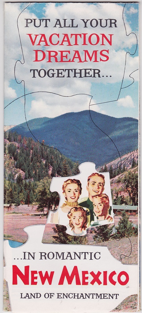 1958 New Mexico Tourism Promotional Brochure