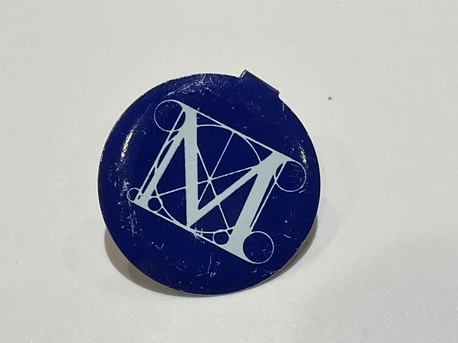 VTG Metropolitan Museum of Art Admission Button - Iconic Blue \