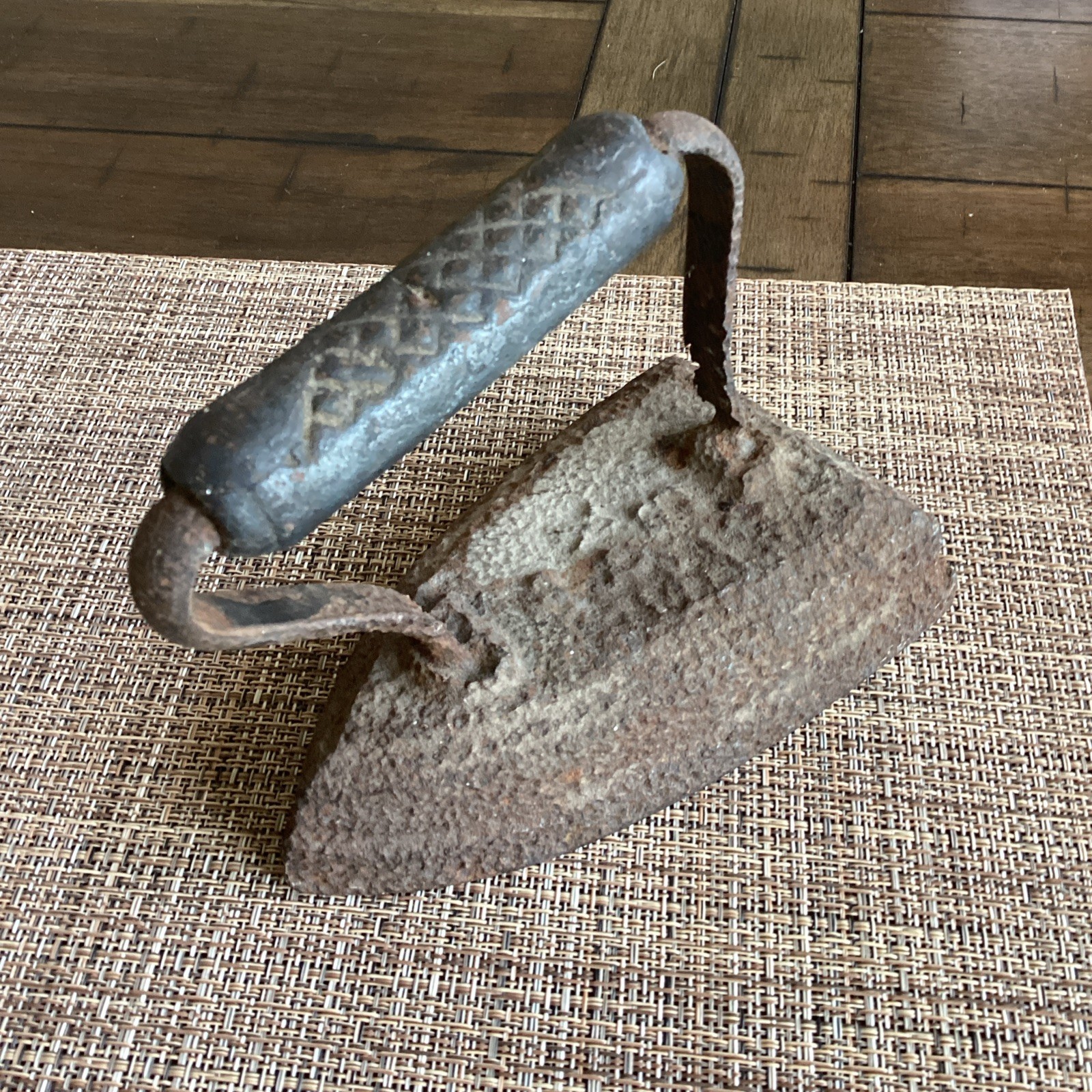 Vintage Antique Cast Iron Flat Iron Clothes Rustic Vintage Antique Cast Iron Flat Iron Clothes Rustic
