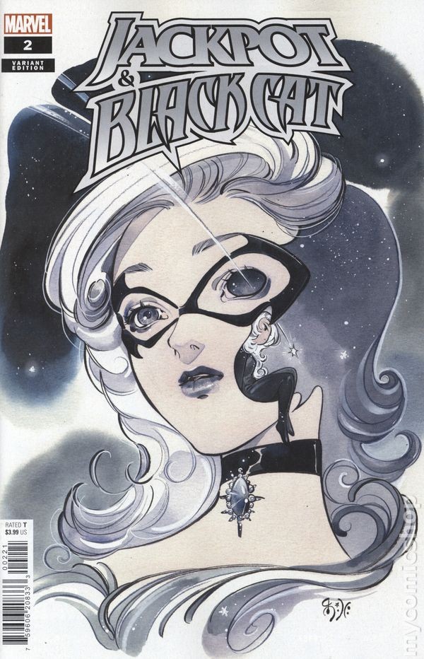 Jackpot and Black Cat #2B NM 2024 Stock Image