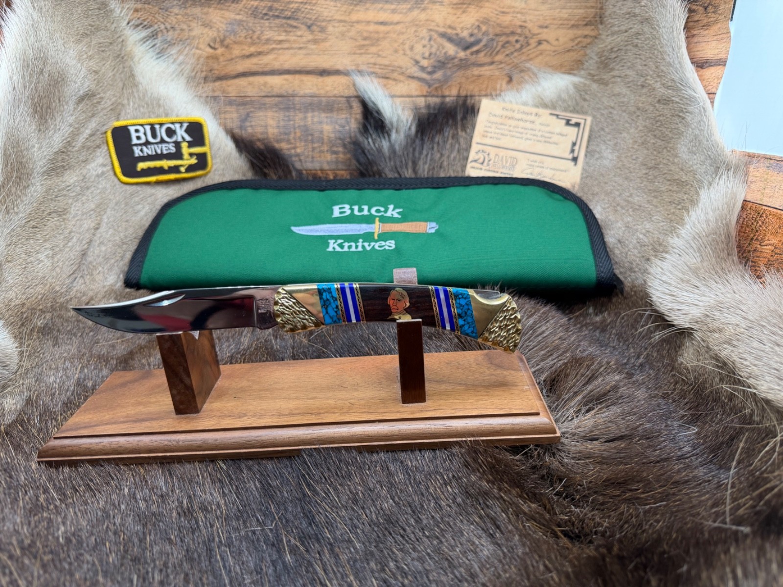 Buck David Yellowhorse Vintage 112 Custom 