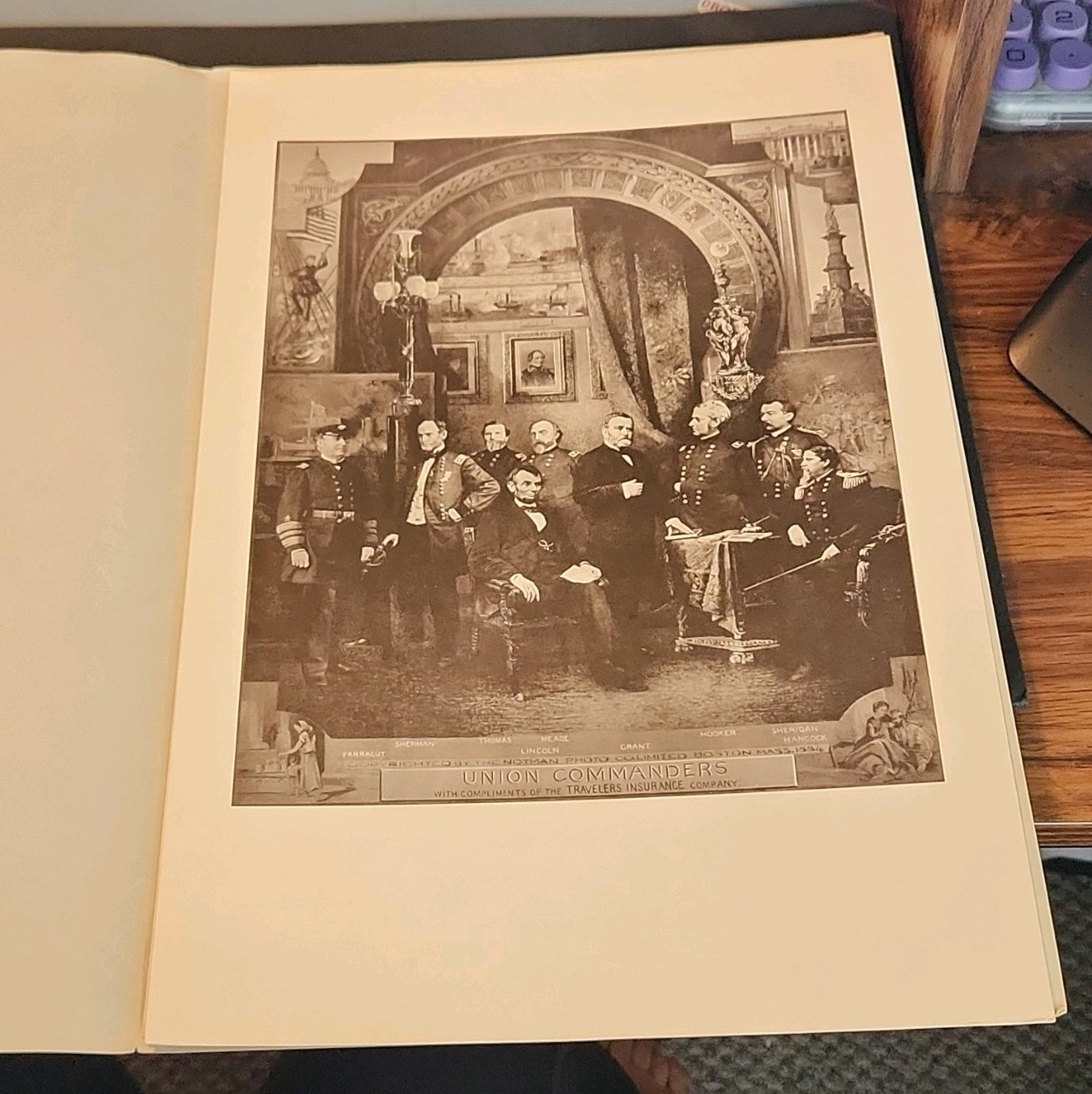 1961 Civil War Centennial Union & Confederate Commanders Print Set