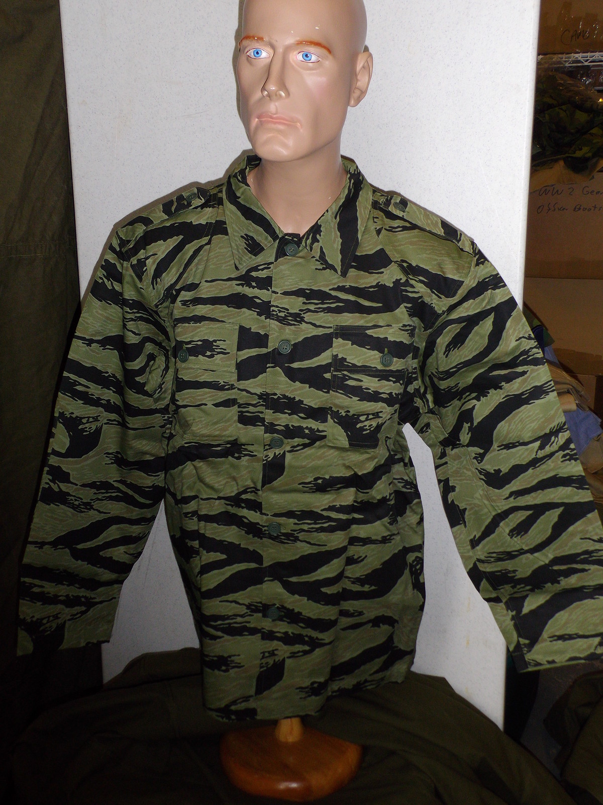 vnt(XXL) Vietnam RVN VIETNAMESE MARINE CORPS TIGER STRIPE set (XXL) W3B vnt(XXL) Vietnam RVN VIETNAMESE MARINE CORPS TIGER STRIPE set (XXL) W3B