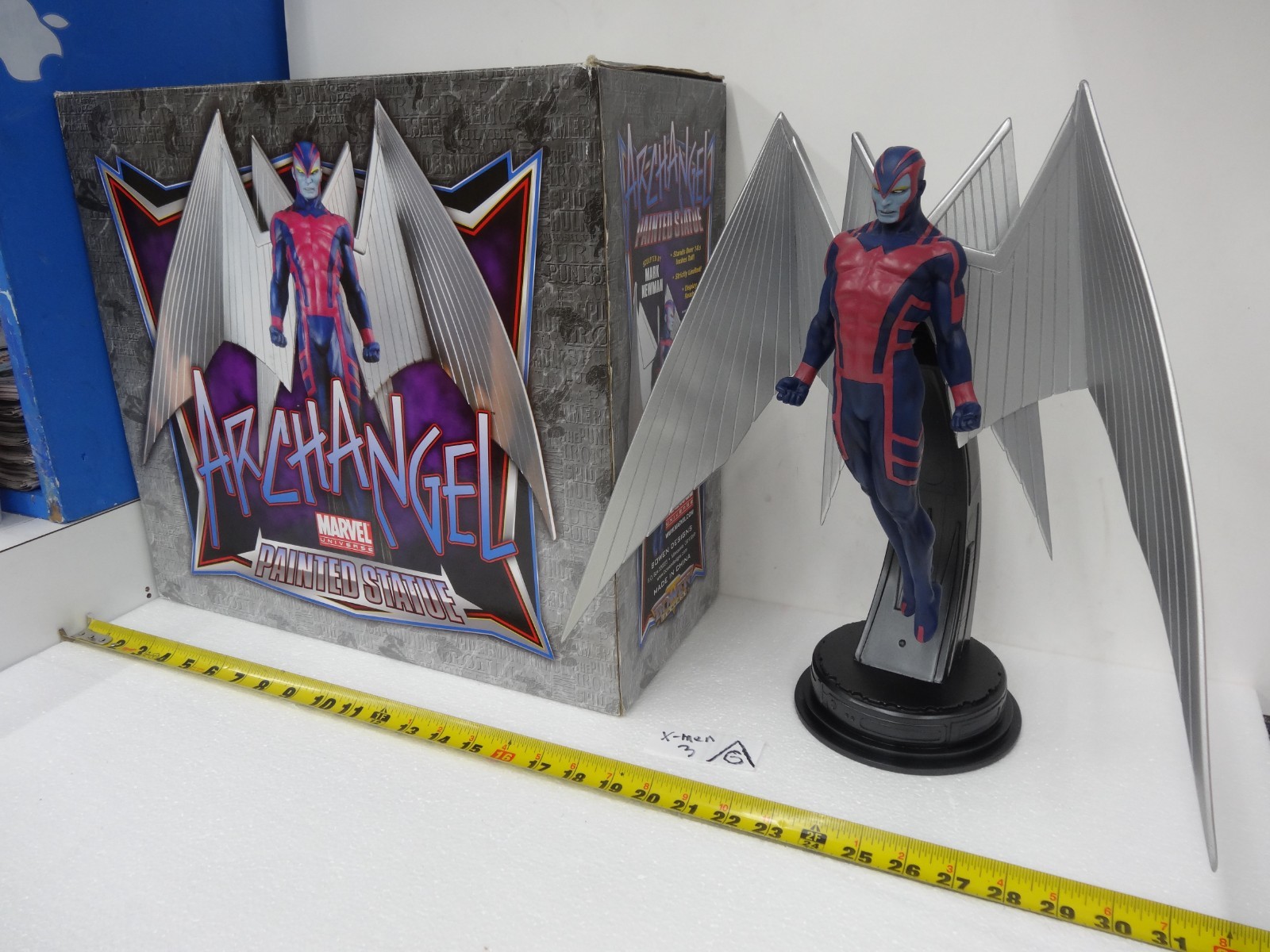 Archangel Painted Statue MARVEL Mark Newman Bowen Designs 14