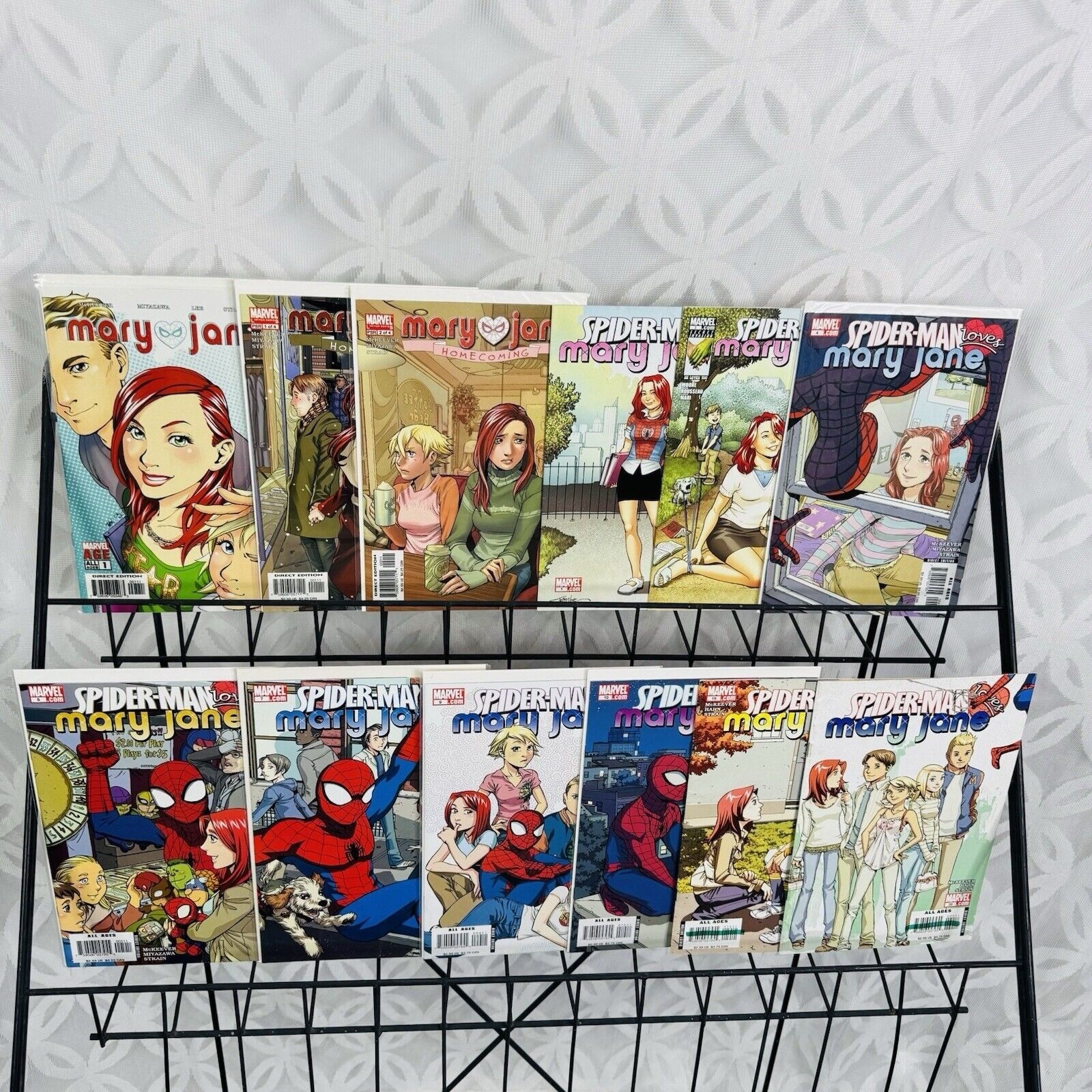 Marvel Mary Jane Spider-Man Loves Mary Jane Comic Lot 11 Issues Takeshi Miyazawa Marvel Mary Jane Spider-Man Loves Mary Jane Comic Lot 11 Issues Takeshi Miyazawa