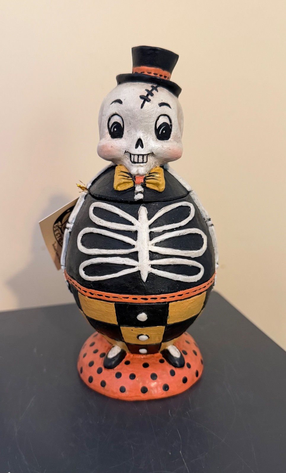 Bethany Lowe Johanna Parker Halloween Silly Bones Spook Jar—Retired Bethany Lowe Johanna Parker Halloween Silly Bones Spook Jar—Retired